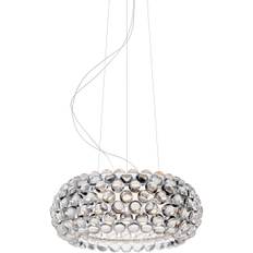 Foscarini - Caboche Plus Media Led Pendel Dimbar - Transparent