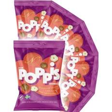 12 st Narr Poppis Lakrits - Kanderat Popcorn med Vit Choklad och Lakritspulver - Hel Ask 1080 gram
