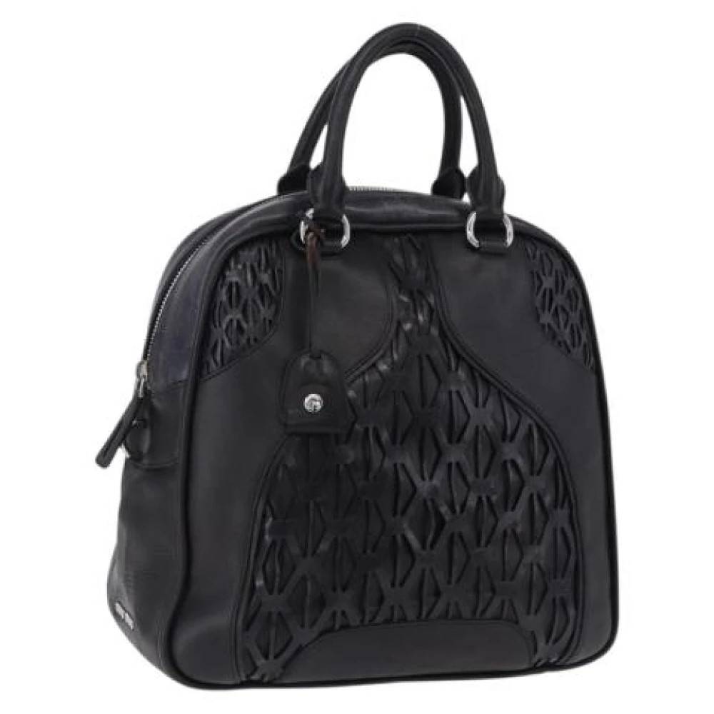 Miu Miu Pre-owned Pre-owned Hand Bag - Vintage - Dame - Sort - ONE SIZE - Læder