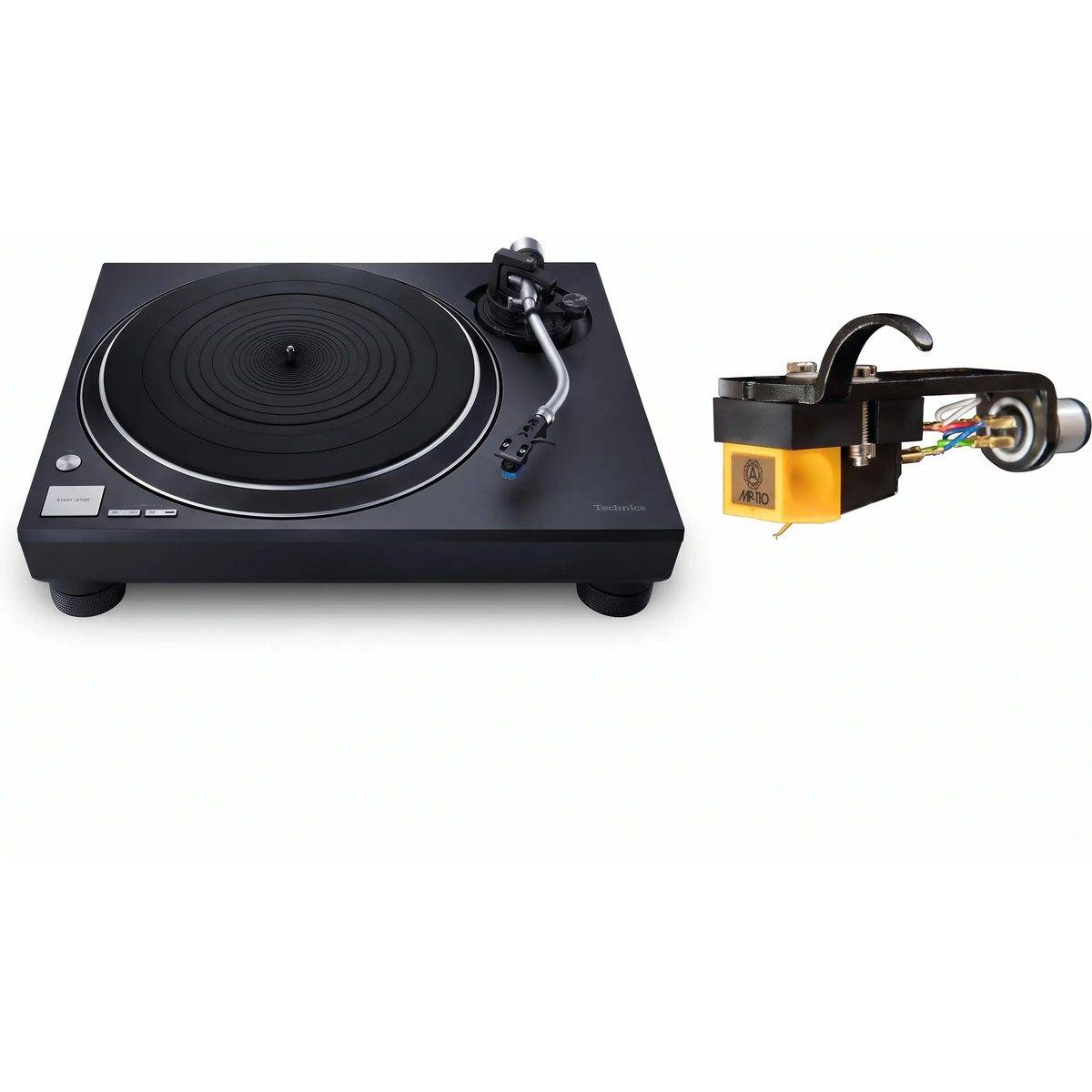 Technics + Nagaoka MP-110H + SL-100CEG-svart