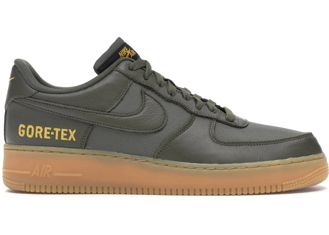 Nike Air Force 1 Gore-tex Low Olive Gum - UK 5.5