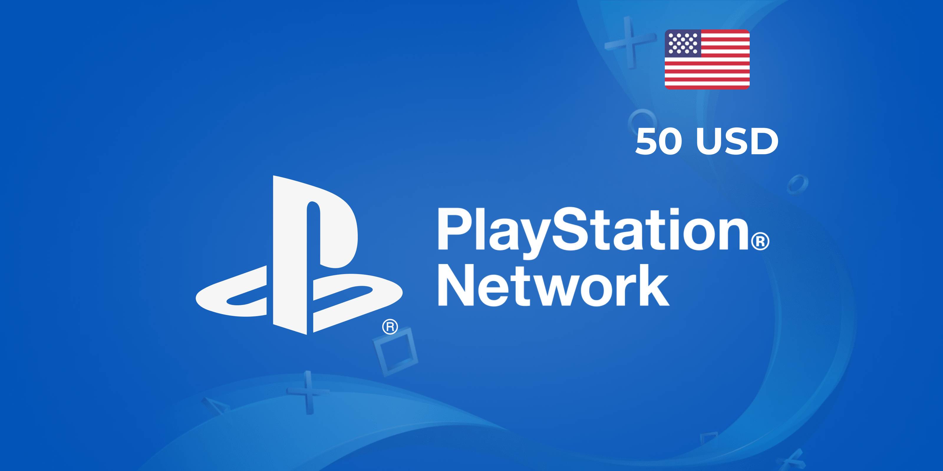 PlayStation Network Gift Card 50 USD - Standard