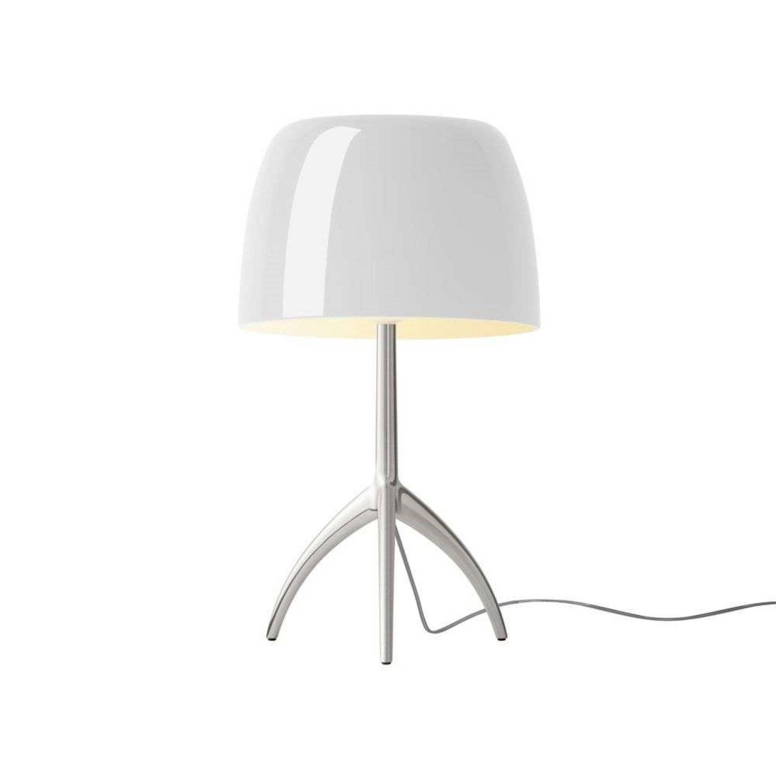 Bordlampe Foscarini, dæmpbar, Metallisk, Stue, Aluminium
