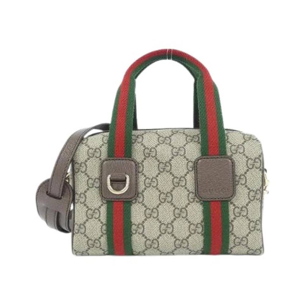 Gucci Vintage - Pre-owned Ophidia GG Supreme Boston Bag Vintage - Dam - ONE Size -