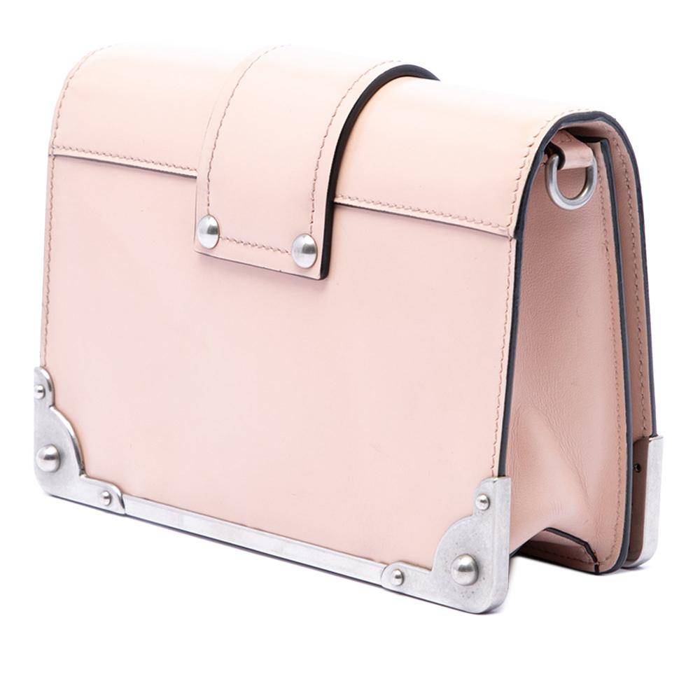 Prada Vintage Cahier Stl. - Axelremsväskor Från Magasin - Pink (L 12cm x W 18cm x D 6cm)