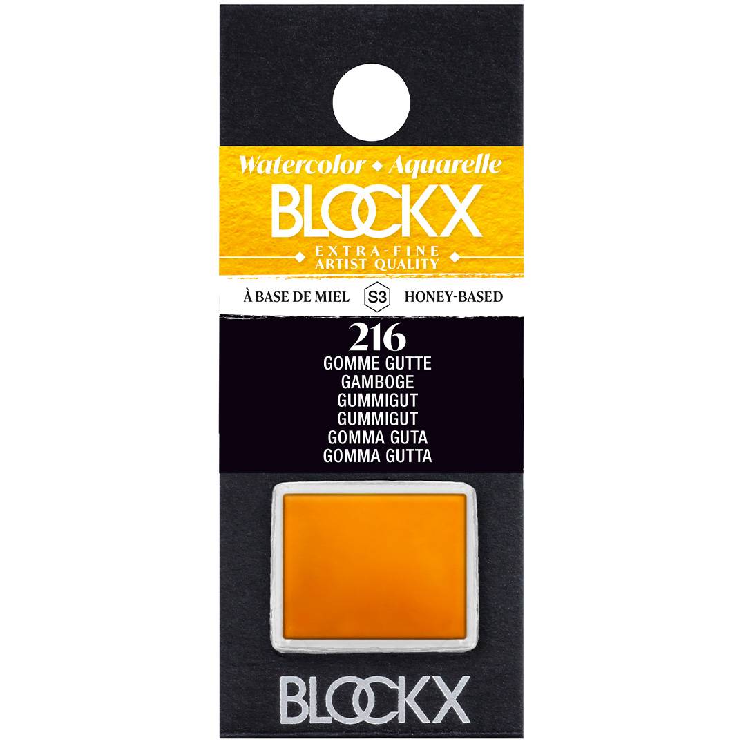 Blockx Akvarellfärg Dioxazine mauve Halvkopp (Prisgrupp 3)