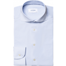 Eton Four-Way Stretch Twillskjorte, Slim Fit - 44 / XL