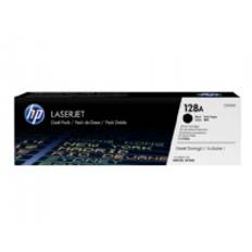 HP 128A - 2-pack - svart - original - LaserJet - tonerkassett (CE320AD) - för Color LaserJet Pro CP1525n, CP1525nw  LaserJet Pro CM1415fn, CM1415fnw