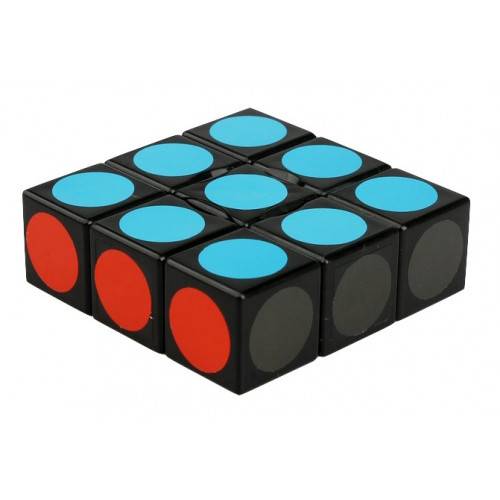 LanLan 1x3x3 Super Floppy Cube Black - Rubiks Kub