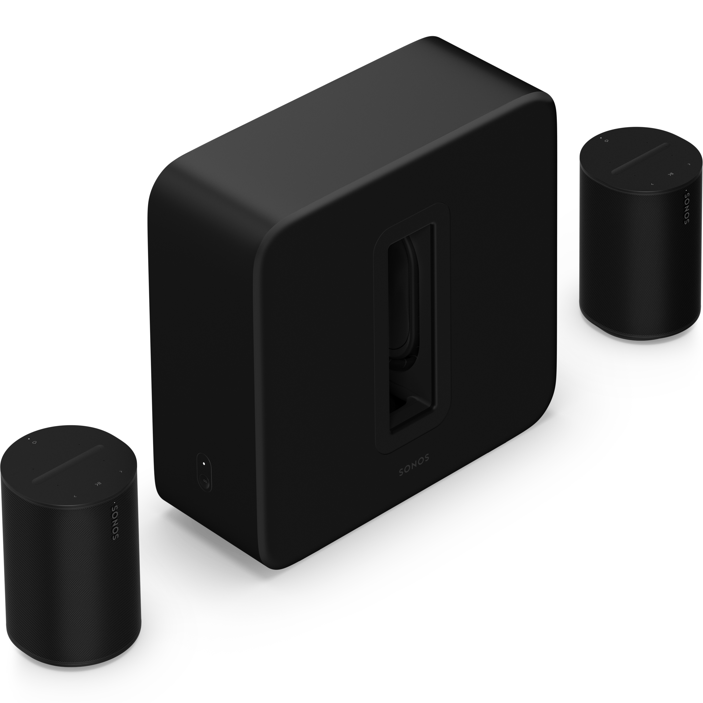 Sonos Förstklassigt kompletterande hemmabiopaket - Svart