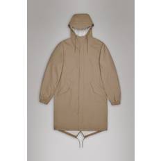 Rains Fishtail Parka - Beige (L)