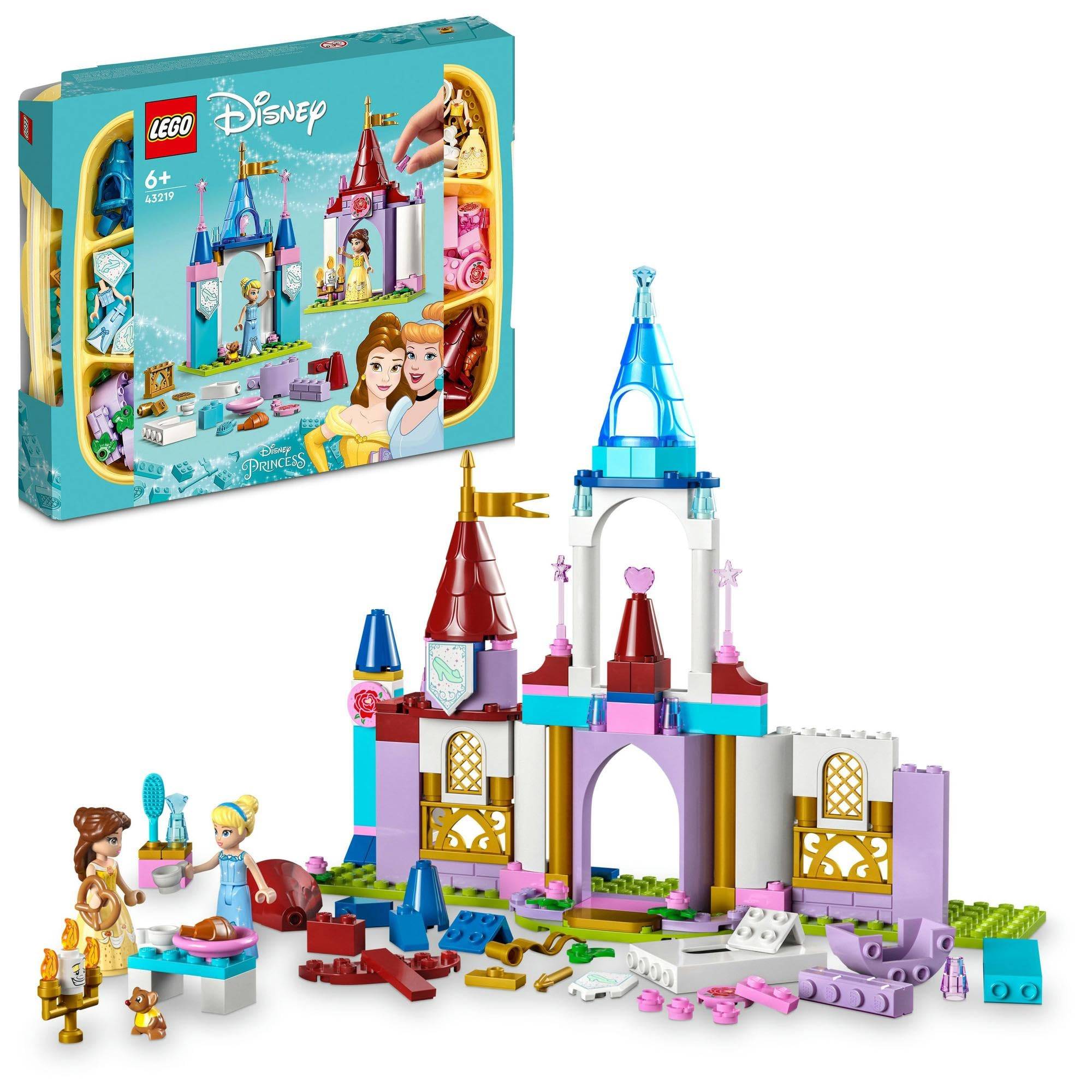 LEGO Disney Princess Disney Princess Fairytale Castle Leksak Present Födelsedagsblock Pedagogisk jul Flicka Pojkar Barn 6 år 7 år 8