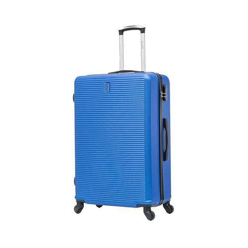 CELIMS Lätta resväskor, godkända av 100+ flygbolag, för självsäker resa, Färg: blå, Grande 75 cm