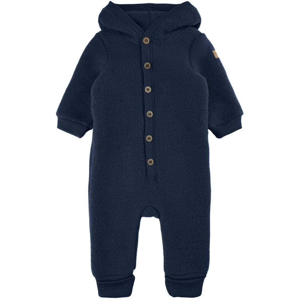 Baby Ulddragt Hætte - Blue Nights - 80
