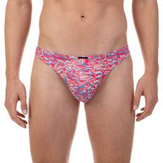 Bruno Banani Premium Line String - Pink Pattern - X-Large