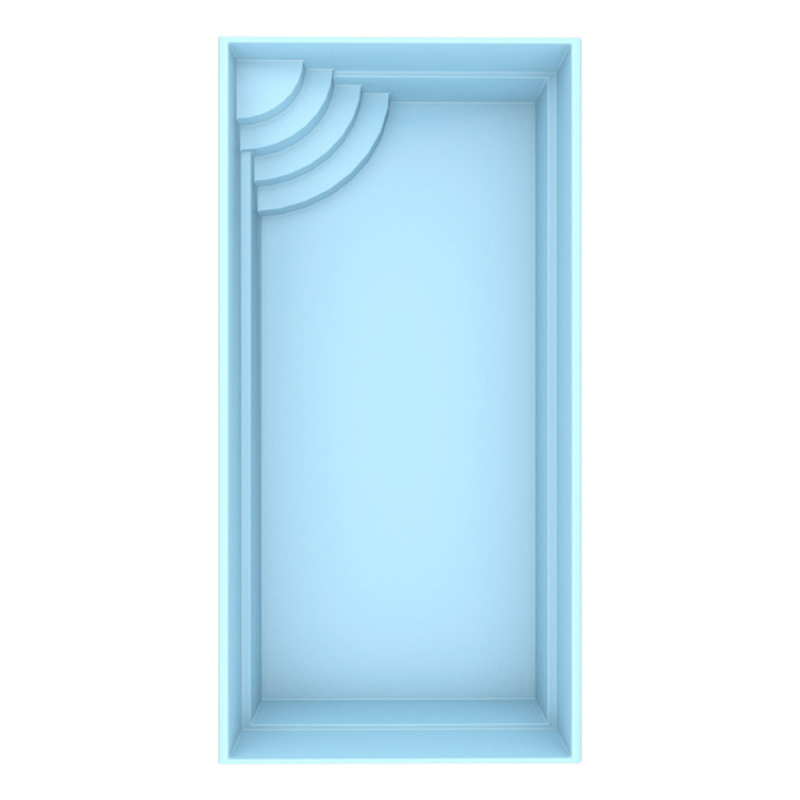 Glasfiberpool Papeete 700