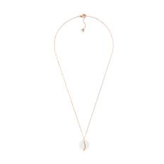 SOFIE SEA GLASS White Organic Shape Pendant SKJ1813791 [Skagen] Women's Necklace, rosa guld färg