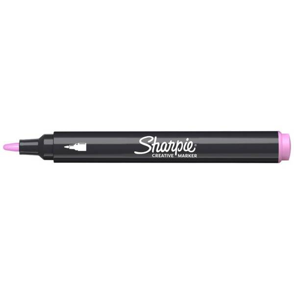 Akrylpenna rund spets | Sharpie Creative | rosa | 6st