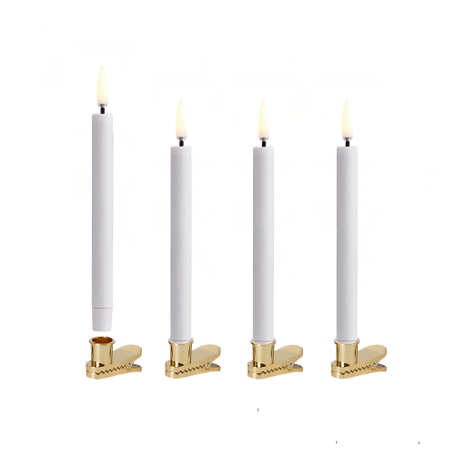 12 stk Uyuni juletræslys, 4-pak