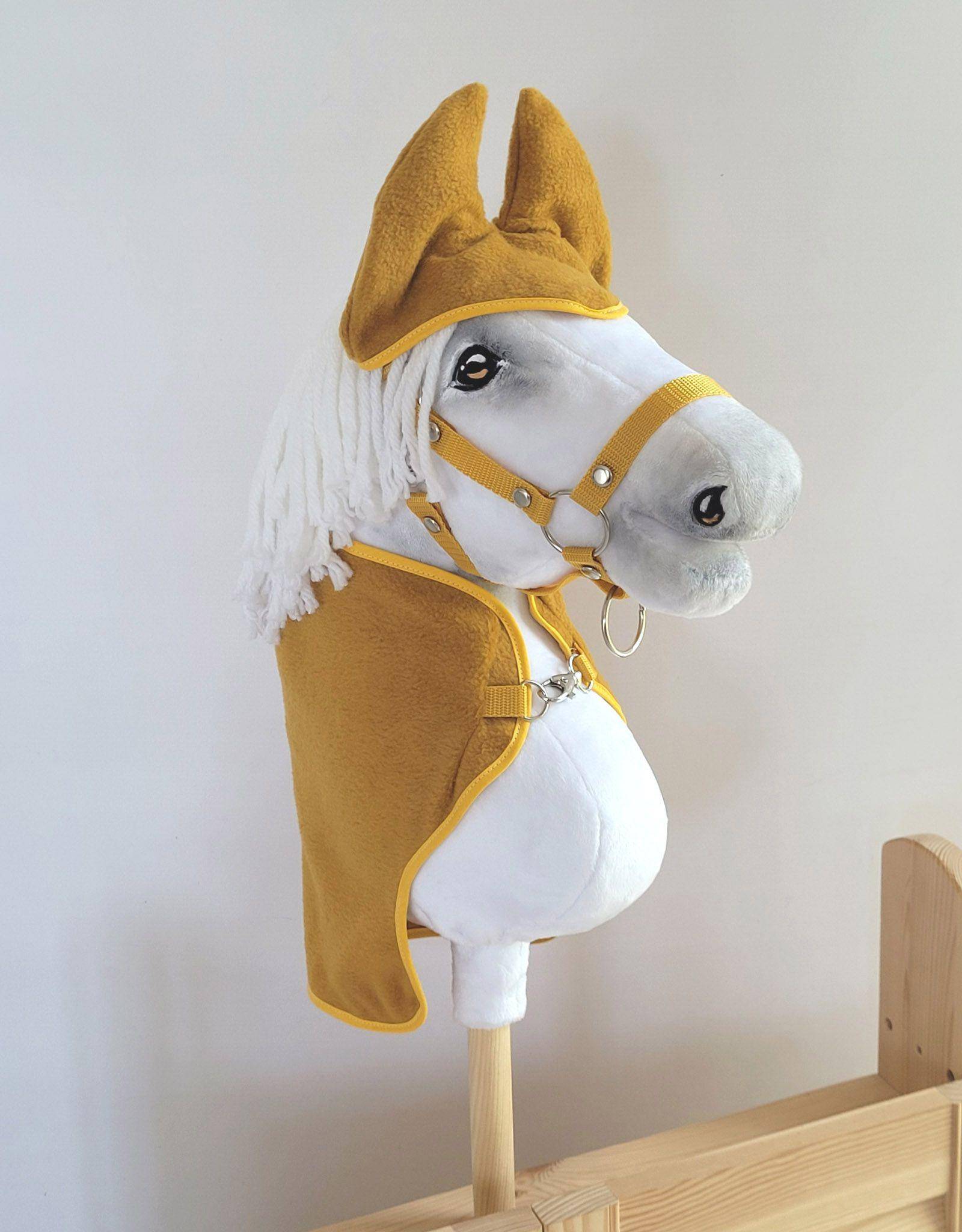 Hobby Horse A3 Set: Rug + Fly Muffs - Mustard