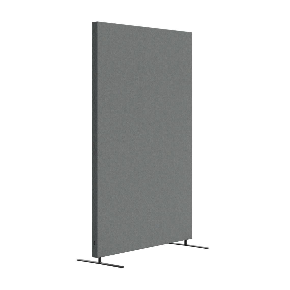 Gulvskærm Soneo 30 - Inklusive skærmfødder, Størrelse B100 x H136 cm, Stof Salsa 55 - Lysegrøn.