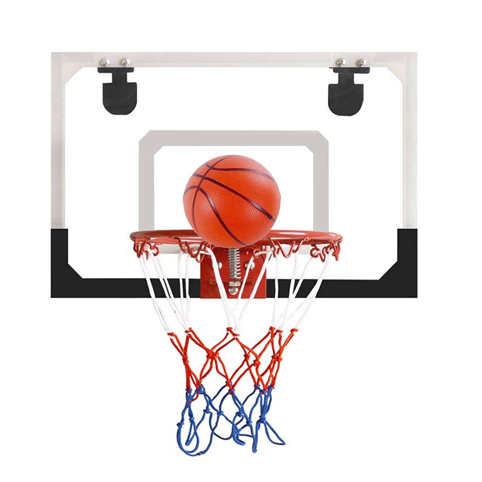 LUX Mini Basketball Plade med Dunkekurv og Bold.