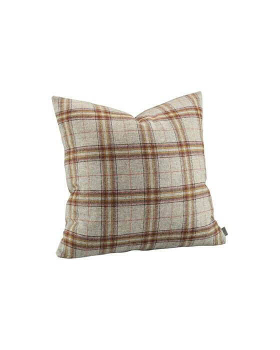 Artwood Glensdale Check kuddfodral grey/ochre OUTLET - Grå (50 x 50 cm)