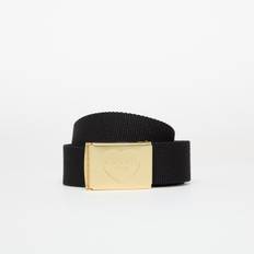Belt Carhartt WIP Heart Clip Belt Black/ Gold Universal - Gold - Universal