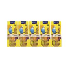 Vitakraft - Bird treats - 5 x Kräcker Mix Honey/fruit/egg for budgies (bundle)