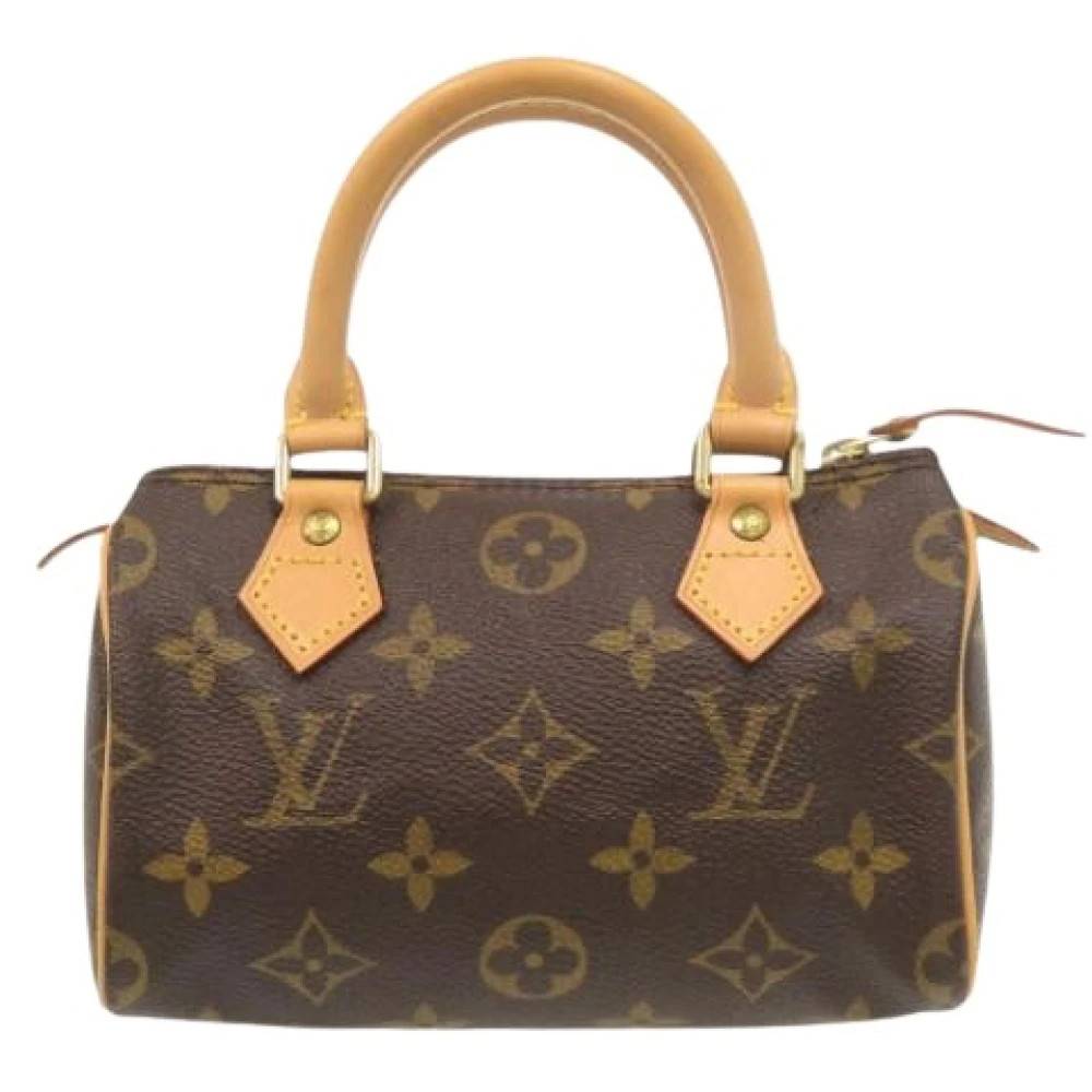 Louis Vuitton Vintage - Pre-owned Mini Speedy Handbag Vintage - Dam - ONE Size - Läder