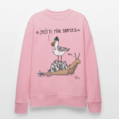 Splitte Mine Bramsejl - Kraftig Unisex Sweatshirt - lys rosa / L
