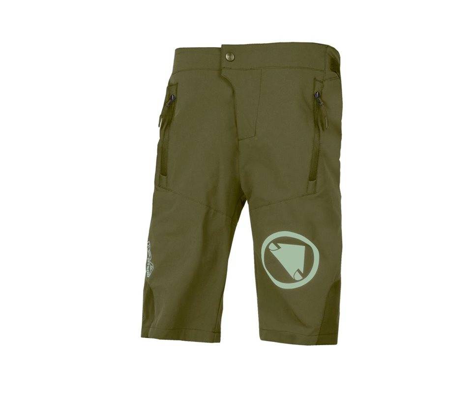 Endura Cykelbyxa Kids MT500JR Burner Short Ollvegreen - Olivegreen (11-12)