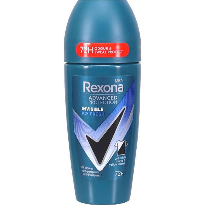 Rexona Men Roll-on Deo Invisible Ice 72h