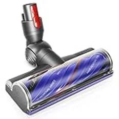 RUKHOOL Elektrisk borste för Dyson V8 V10 V11 V15 Reservdel direktdrift rengöring huvud turbin golvmunstycke tillbehör för turboborste med snabbkoppling för hårda golv och mattor