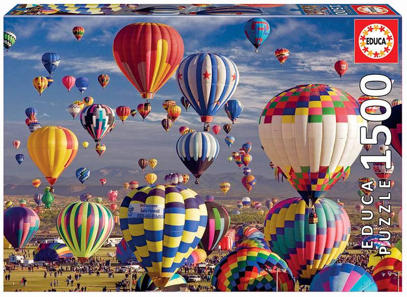 Pussel Educa 1500 Hot Air Ballons 017977