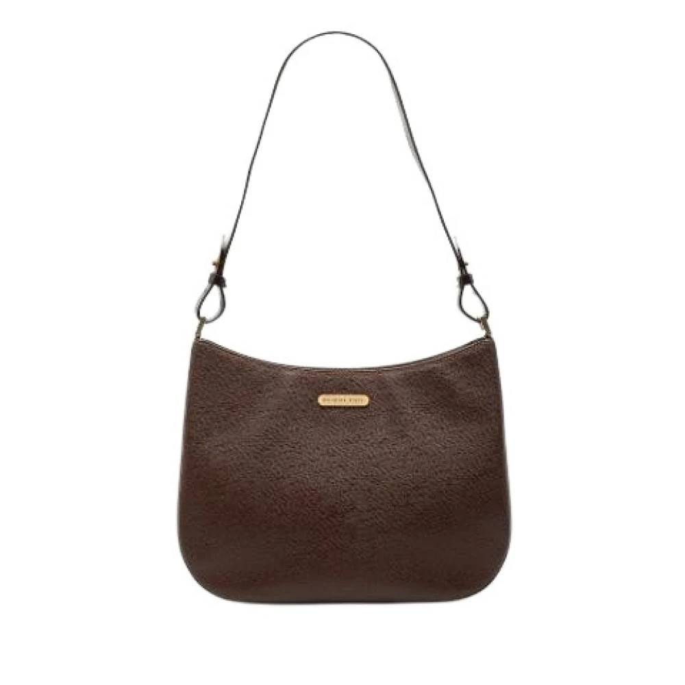 Burberry Vintage Pre-owned Vintage Skuldertaske - Vintage - Dame - Brun - ONE SIZE - Uld