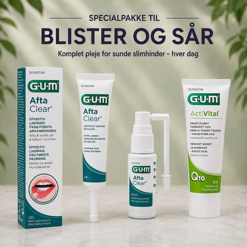 Blister & sår - Alt hvad du har brug for