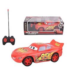 Pixar Cars 1:24 Lightning McQueen RC Radiostyret Biler  Automotive Mobili-zatio Julegave, Fødselsdagsgave