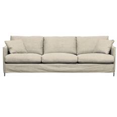 Soffa Petito 4-sits - tyg Tristan stone