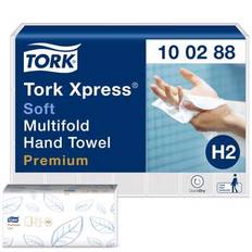 Papirhåndklæde Tork Xpress H2 Prem 2-lag M-fold 100288 2310