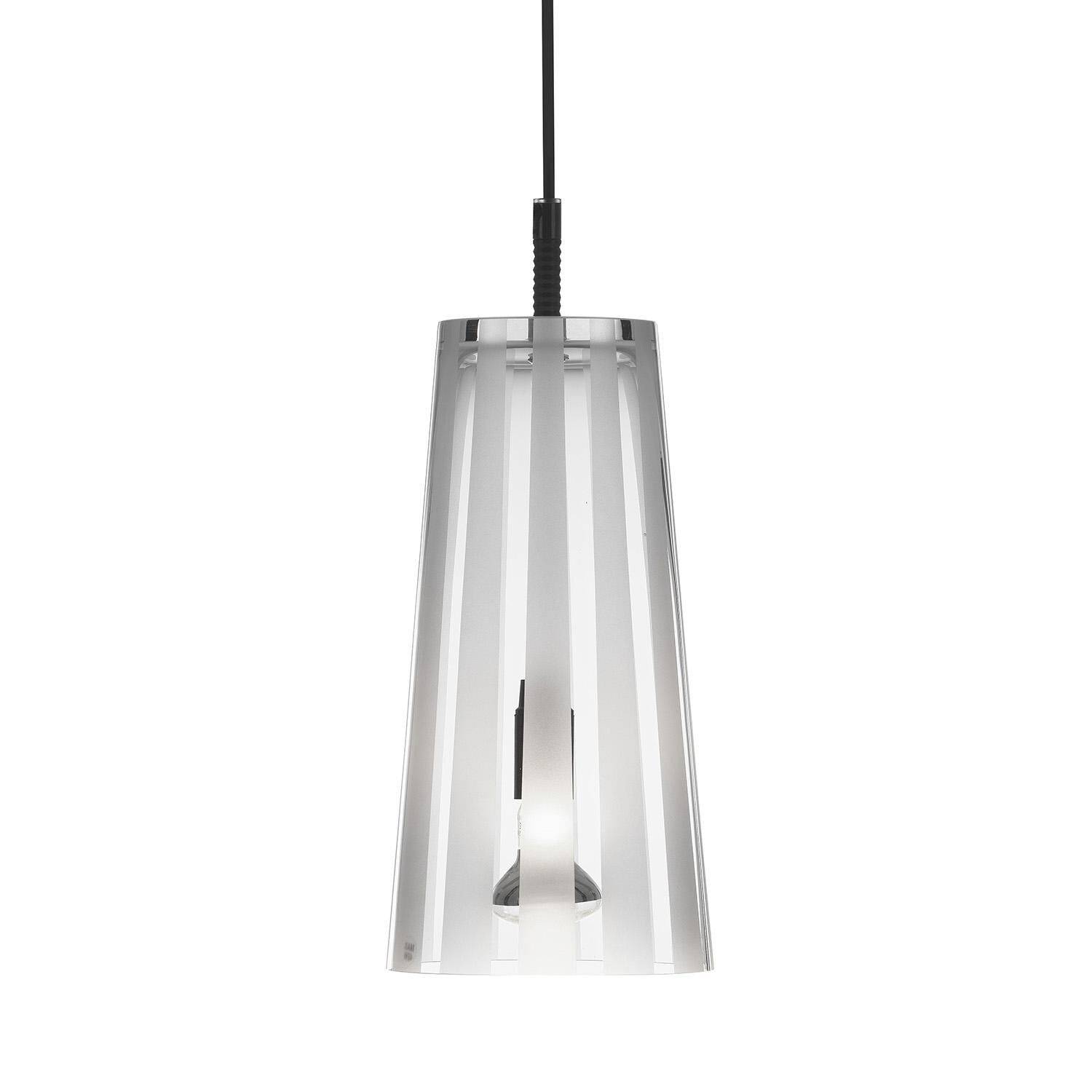 Manhattan Pendel 29 cm Stribet.
