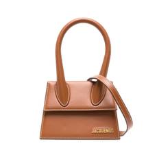 Jacquemus - Le Chiquito Moyen totebag - dam - kalvskinn - one size - Brun