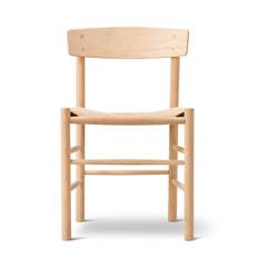 Fredericia Furniture J39 Folkestolen Matbordsstol Oak Light Oil/Natural Paper Cord