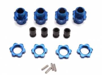Wheel Hubs Splined Set Long & Short Complete (2+2)