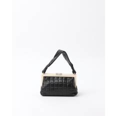 CHANEL Chocolate Bar Frame Bag - Black