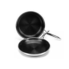Hybrid non-stick onyx cookware™ wok set - 2-delar