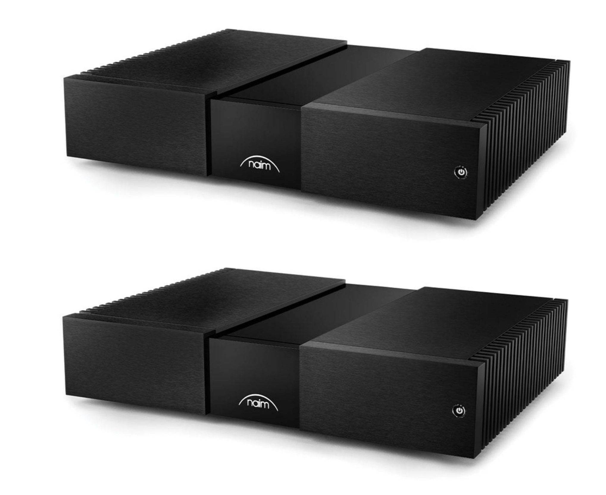 Naim NAP 350 - 1par svart aluminium - Slutsteg