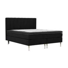 Drömvik Hilton High Komplett Sängpaket 160x200 cm - Antracit sängpaket Mörkgrå