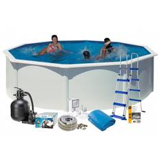 Swim & Fun Pool Basic 132 Ø460 cm Hvid