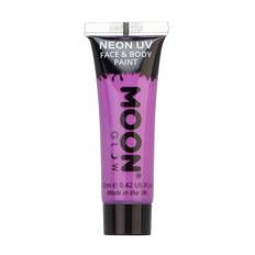 Intens neon UV ansigts og kropsmaling 12 ml Moon Creations lilla